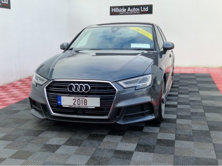 2018 Audi A3 Saloon *DEPOSIT NOW TAKEN*  S-LINE 1.4 PETROL AUTOMATIC VIRTUAL DASH €21,950 thumbnail