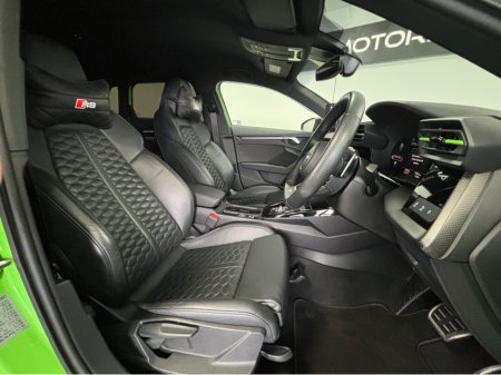 2022 Audi RS3 *AUDI RS3* *KYALAMI GREEN* *MAXTON DESIGN KIT**KEYLESS ENTRY* *RS SUPERSPORT SEATS* *HEATED SEATS* *FULLY LOADED WITH SPEC* *CARBON BLACK QUATTRO 400BHP* *FINANCE AVAILABLE* *TRADE INS WELCOME €72,950 thumbnail