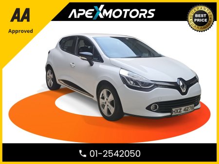 2015 Renault Clio FINANCE ARRANGED * TOP-SPEC  * 1.2 DYNAMIQUE MEDIANAV 75 * NEW NCT NOV-26 * IMMACULATE * 6-STAMPS SERVICE HISTORY * AA APPROVED * 101 SAFETY CHECKLIST * CRUISE CONTROL * 2-KEYS * LOW TAX * 12-MONTH RO