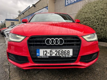 2012 Audi A4 2.0 TDI S-LINE 120BHP 4DR **HEATED SEATS** BLUETOOTH** AIR CON** €9,950