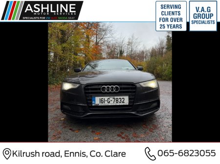 2016 Audi A5 2.0 TDI S LINE 187BHP 3DR AU AUTO €15,450