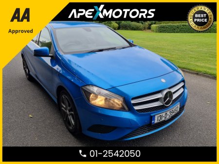 2013 Mercedes-Benz A Class FINANCE ARRANGED * A200 BLUE EFFICIENCY SPORT 5DR AUTO * AUTOMATIC * AA APPROVED  * 101 SAFETY CHECKLIST * 12-MONTH ROADSIDE ASSIST  * IMMACULATE * TOP-SPEC 5DR HATCH * LOW LOW MILES * NEW NCT AUG-26 €11,449