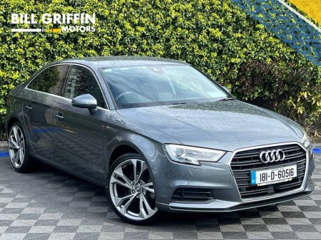2018 Audi A3 S-LINE PACK 1.4 TFSI AUTO // NEW 19" S-LINE ALLOYS // APPLE CARPLAY/ANDROID AUTO // DUAL ZONE CLIMATE CONTROL
