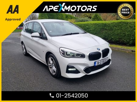 2019 BMW 2 Series Gran Tourer FINANCE ARRANGED * TOP SPEC M-SPORT * NEW NCT JAN-28 * 2.0 DIESEL AUTO * IMMACULATE (AS NEW)  * STAMPED SERVICE HISTORY * AA APPROVED * 101 SAFETY CHECKLIST * HEATED SEATS * COLOUR REVERSE CAMERA €23,749 thumbnail