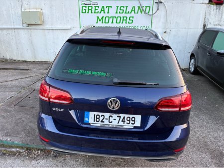 2018 Volkswagen Golf 1.2i TSI Petrol Automatic Comfortline €17,500 thumbnail