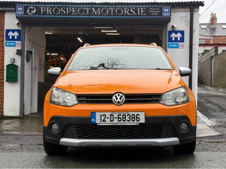 2012 Volkswagen Polo Cross, 1.2tsi Automatic, Only 91kms! New Nct 02/2027, Apple Car Play, Android Auto, Reversing Camera, Bluetooth, A/C, Sat Nav, Alloys, Ideal Starter Car, Finance Available, Service & Warranty, SIMI, €9,950 thumbnail