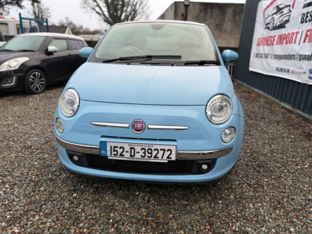 2015 Fiat 500 0.9 TwinAir Turbo 85hp Lounge €8,900