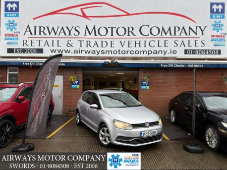 2014 Volkswagen Polo 1.2 TSI DSG 5DR - LOW KMS €10,750