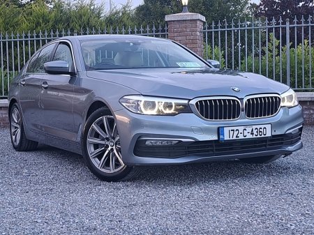 2017 BMW 5 Series Saloon SE model Automatic 2.0 Diesel 190 Bhp with cream leather seats, Rear Privacy Glass.. €14,890