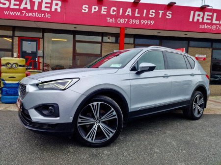 2022 SEAT Tarraco 2.0 TDI 150HP D DSG 7S XCELLENCE  LOW MILEAGE 7 SEATER €36,900