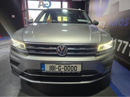 2018 Volkswagen Tiguan HIGH LINE-AUTOMATIC-4 MOTION-LOW MILEGE €23,450 thumbnail