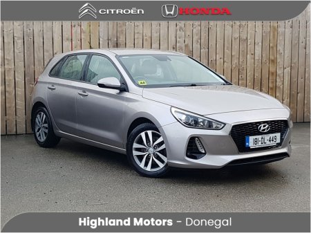 2018 Hyundai i30 1.6 Diesel Deluxe €13,900