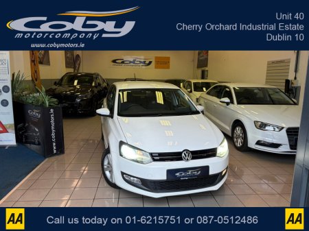 2014 Volkswagen Polo 1.2 AUTO 5DR. New NCT done before collection, Alloy Wheels, Air Conditioning, Hands Free, AUTO Wipers, Full Electrics, 2 Keys, Folding Rear Seats, Luggage Cover and more. €10,450 thumbnail