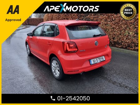 2016 Volkswagen Polo FINANCE ARRANGED * PREMIUM EDITION * TOP-SPEC * LOW LOW KMs * NEW NCT NOV-27 * IMMACULATE * STAMPED SERVICE HISTORY * AA APPROVED * 101 SAFETY CHECKLIST * AUTOMATIC * COLOUR REVERSE CAMERA * ADAPTIVE €12,449 thumbnail