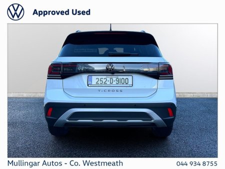 2025 Volkswagen T-Cross Ed75 Auto 1.0 TSI D7F 116HP €35,950 thumbnail