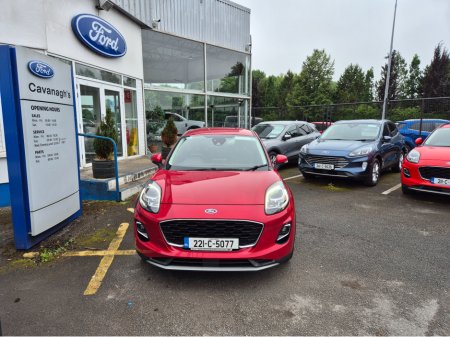 2022 Ford Puma TITANIUM 5DR 1.0T 125 MHEV M6 FWD €21,000
