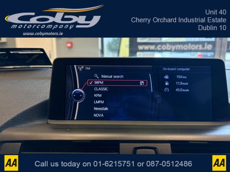 2012 BMW 1 Series 1.6 5DR AUTO M-Sport . NCT Cruise Control, Dual Climate Control, Alloy Wheels, Revers Camera, Bluetooth, Folding Rear Seats, CD Player & more. €9,950 thumbnail