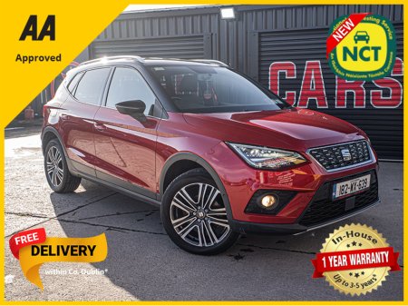 2018 SEAT Arona 182 Arona 1.0tsi/1 owner/FSH/High spec/1yr warrant €16,888