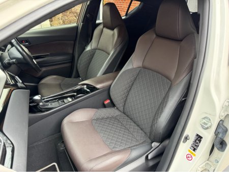 2018 Toyota C-HR 1.8 Petrol Hyrbid, Automatic, Only 47k Kilometres, New NCT, Brown Leather, Cruise Control, Apple CarPlay/Android Auto, Diamond-Cut Alloys, Finance Available, Service & Warranty Included, SIMI Dealer €19,950 thumbnail