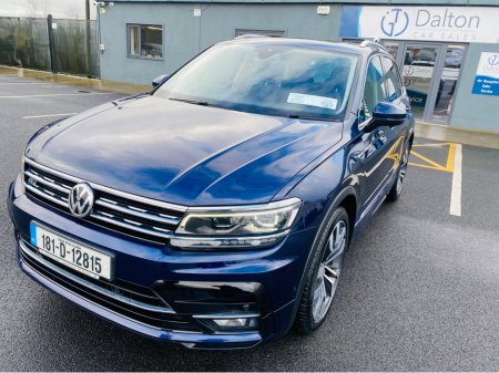 2018 Volkswagen Tiguan R-LINE  2.0 TDI 150HP D7F 5DR