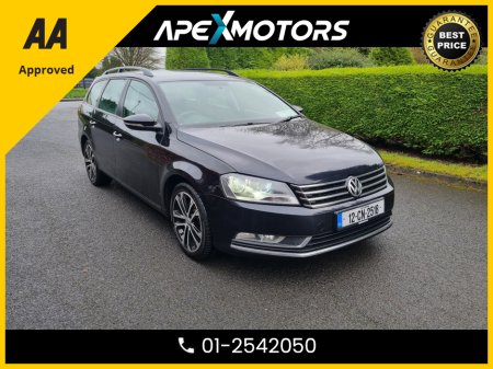 2012 Volkswagen Passat 2.0 TDI S BLUEMOTION 140PS 5DR AUTO * NCT SEP-26 * LOW TAX APR-26 * IMMACULATE * STAMPED SERVICE HISTORY * AA APPROVED * 101 SAFETY CHECKLIST * AUTOMATIC (DSG) * TOP-SPEC 5DR ESTATE * CRUISE CONTROL