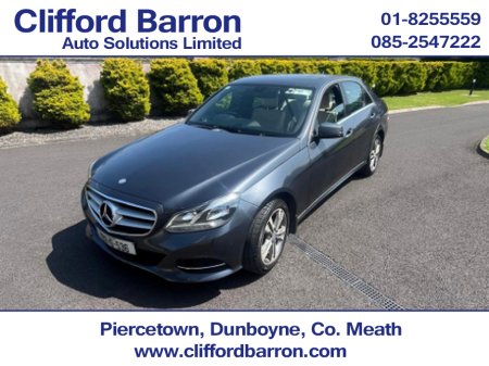 2013 Mercedes-Benz E Class Auto 200 CDI BLUE EFFICIENCY AVANTGARDE F/L 4DR AUTO €9,495