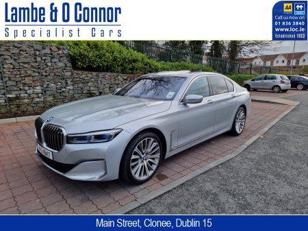 2019 BMW 7 Series 730d NEW MODEL **** GLACIER SILVER / BLACK EXCLUSIVE NAPPA LEATHER **** SUNROOF *** LOW MILES *** €57,950