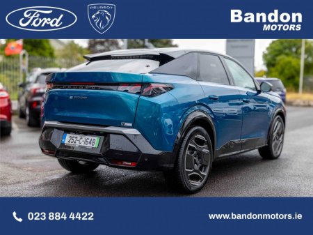 2025 Peugeot 3008 Peugeot 3008 BEV 73kWH 210BHP GT €44,950