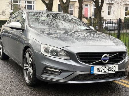 2015 Volvo S60 D5 R Design GT 4DR Auto, D5, FSH, NEW NCT €10,950 thumbnail