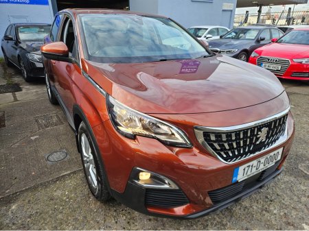 2017 Peugeot 3008 1.2 ACTIVE S/S 130BHP NCT 01/28 FINANCE AVAILABLE FROM € 54 PER WEEK BLUETOOTH/ ALLOYS/ USB/ DIGITAL DASH/ TOUCH SCREEN MEDIA/ ELECTRIC WINDOWS AND MIRRORS/ AUTO LIGHTS AND WIPERS/ HISTORY CHECKED €11,950 thumbnail