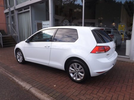 2017 Volkswagen Golf Van 1.6 TDi, White, €6910 plus vat. €6,910 thumbnail