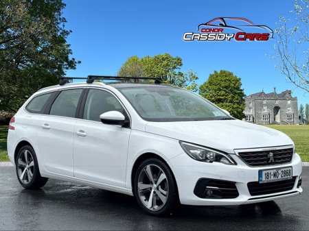 2018 Peugeot 308 1.5hdi Active 5DR *SUNROOF* €13,950