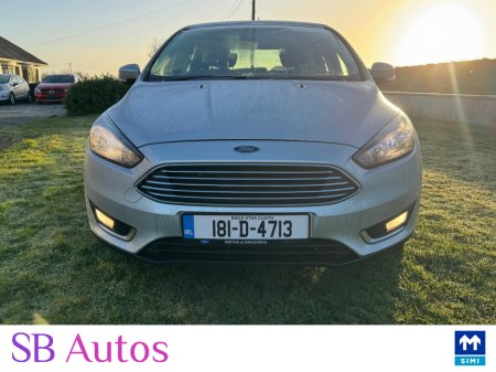 2018 Ford Focus TITANIUM 1.5 TD 95PS 6SPEED 4DR €13,750