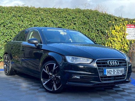 2014 Audi A3 S-LINE PACK 1.4 TFSI AUTO // SERVICE HISTORY // REVERSE CAMERA // LEATHER INTERIOR €12,950
