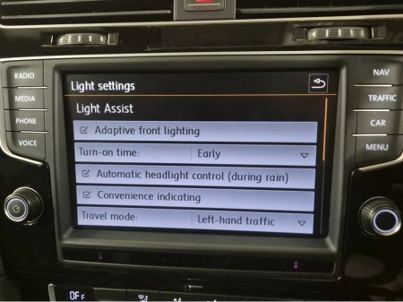 2016 Volkswagen Golf **HIGHLINE**ONLY 82000KMS**ALCANTARA SEATS**17" ALLOYS DIAMOND CUT**LANES ASSIST**KEYLESS ENTRY AND START**ADAPTIVE CRUISE CONTROL**DUAL ZONE CLIMATE CONTROL**REVERSE CAMERA**BLUETOOTH STREAMING €15,499 thumbnail