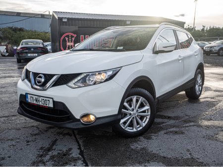 2017 Nissan Qashqai 2017 Qashqai 1.5dci/1 Owner/Irish/1yr warranty €13,888