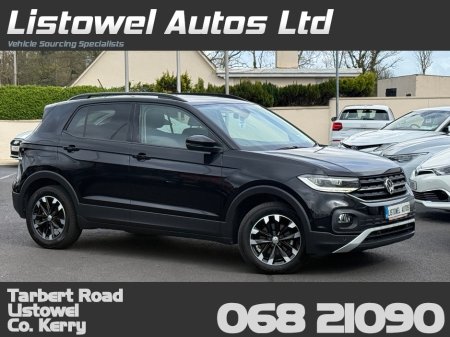 2020 Volkswagen T-Cross 1.0 PETROL AUTOMATIC *PARK ASSIST, BLIND SPOT MONITOR, REAR VIEW CAMERA, APPLE CARPLAY /ANDROID AUTO, ADAPTIVE CRUISE CONTROL, 16 " DIAMOND CUT ALLOYS, WIRELESS CHARGING PHONE PAD, KEYLESS ACCESS *