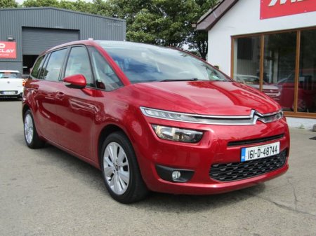 2016 Citroen C4 Picasso Grand C4picasso 1.6blue HDI Selection 5D €8,950
