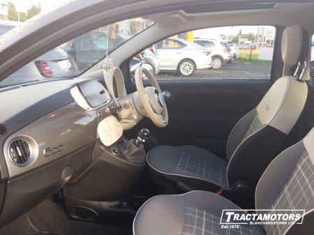 2020 Fiat 500 1.2 69BHP MIRROR TOP SPEC 3DR €12,999