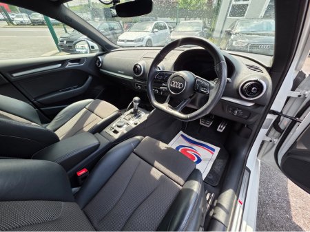 2018 Audi A3 ( 182 REG 1.4 S-LINE EDITION  VIRTUAL COCKPIT - NAVIGATION -CARPLAY ANDROID AUTO LEATHER PACK - REVERSING CAMERA / PARKING SENSORS - DRIVE MODE €21,950 thumbnail