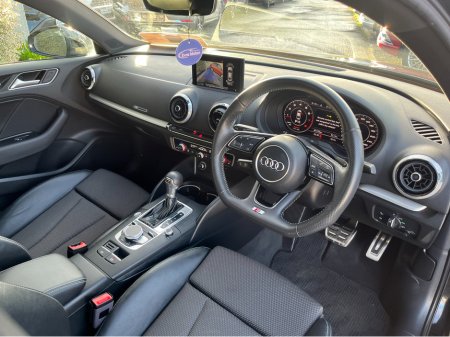 2018 Audi A3 S-LINE SALOON AUTOMATIC 1.4 PETROL //HIGH SPEC//LOW MILES//HALF LEATHER HEATED SEATS//ADAPTIVE CRUISE CONTROL//KEYLESS ENTRY// €22,950 thumbnail
