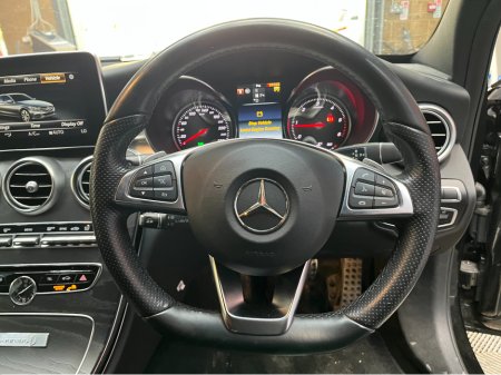 2019 Mercedes-Benz C Class 2018 MERCEDES-BENZ C220D C CLASS AUTOMATIC AMG-LINE LAUREUS EDITION 2.2 AUTOMATIC / REVERSE CAMERA / CRUISE CONTROL / PADDLE SHIFTERS / ELECTRIC MEMORY & HEATED SEATS €24,950 thumbnail