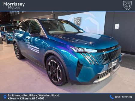 2025 Peugeot 3008 STD ALLURE 73KWH 210BHP €40,950