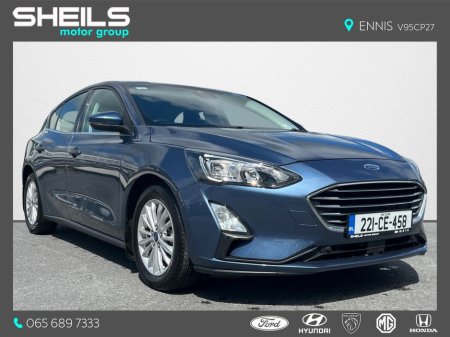 2022 Ford Focus 1.0 Petrol Hybrid Titanium 125BHP €23,950