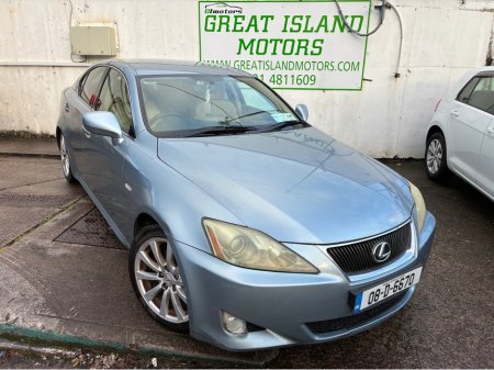 2008 Lexus IS 250 EXECUTIVE 4DR AUTO €1,950