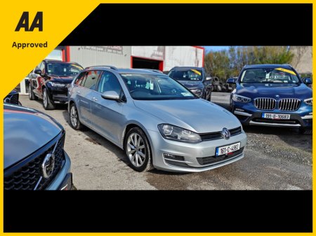 2016 Volkswagen Golf 2016 HIGHLINE 1.6 TDI MANUAL Estate €11,950 thumbnail