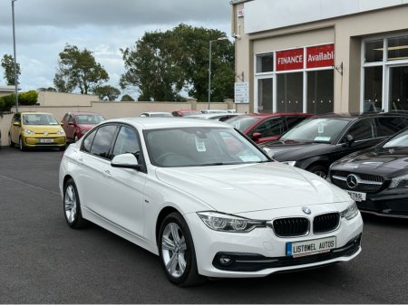 2017 BMW 3 Series SPORT 320D AUTOMATIC * REAR VIEW CAMERA, REVERSE SENSORS, FOLDING MIRRORS, POWER ADJUSTABLE SEATS, DUAL ZONE CLIMATE CONTROL, 2 KEYS, COMES WITH 2 YEAR NEW NCT, ISOFIX CHILD SEAT ANCHOR POINTS* €20,950