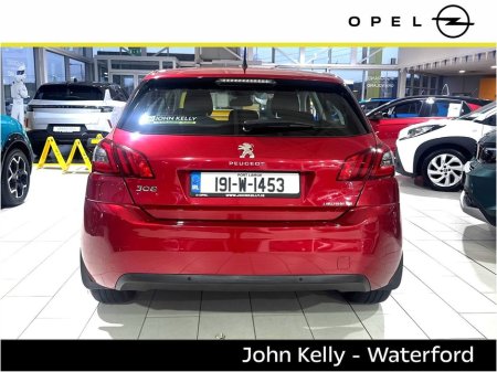 2019 Peugeot 308 1.6 HDi 100bhp DIESEL Active €13,895 thumbnail