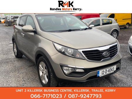 2012 Kia Sportage 1.7D EX MT 5DR 1.7 DSL €6,900