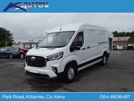 2025 Maxus Deliver 9 LWB Med Roof FWD LUX 2.0TDCi 150BHP Price plus 23% vat €32,567